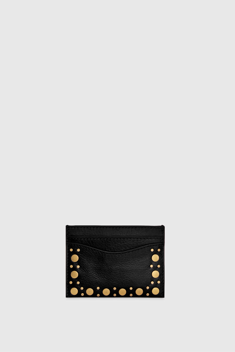 M.A.B. Studded Card Case - Wallets & Card Cases - Black