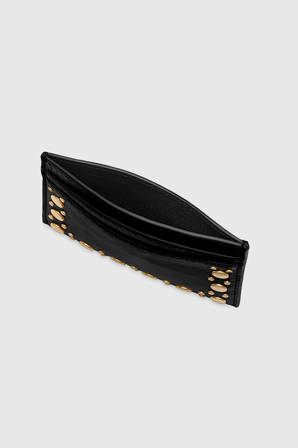 M.A.B. Studded Card Case - Wallets & Card Cases - Black