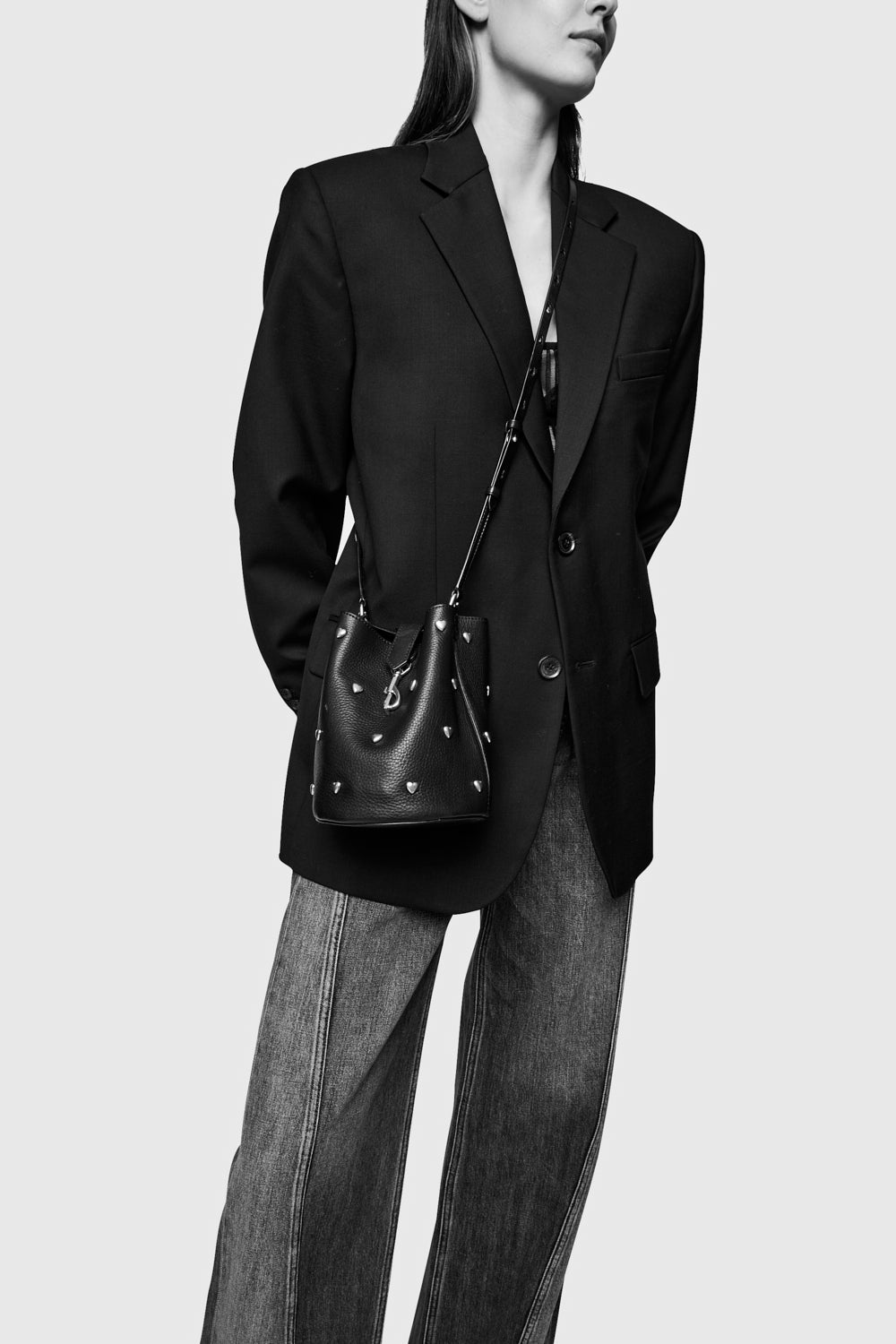 Small Heart Bucket - Bucket Bags - Cayenne