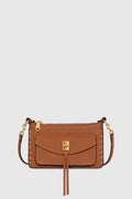 Darren Mini Top Zip Crossbody - Crossbody Bags - Caramello