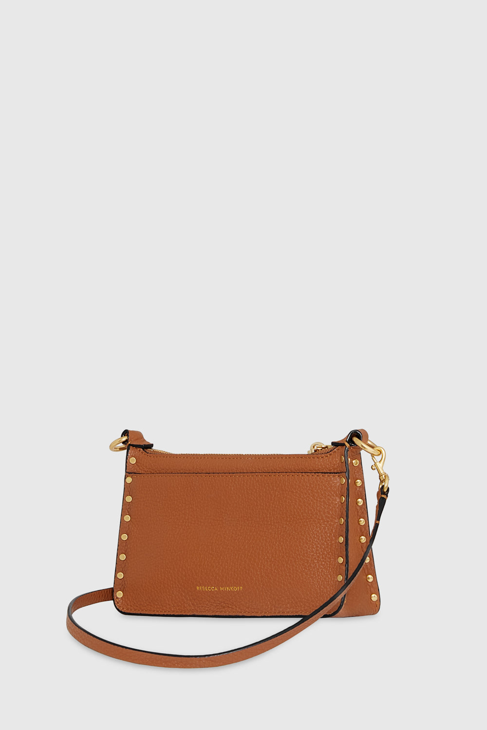 Darren Mini Top Zip Crossbody - Crossbody Bags - Caramello